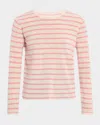 Majestic Striped Machine-washable Cashmere Sweater