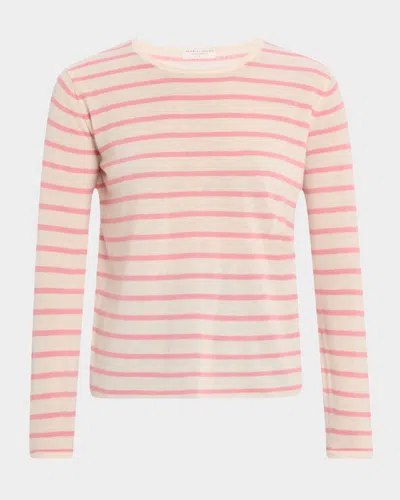 Majestic Striped Machine-washable Cashmere Sweater