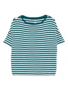 MAJESTIC STRIPED T-SHIRT