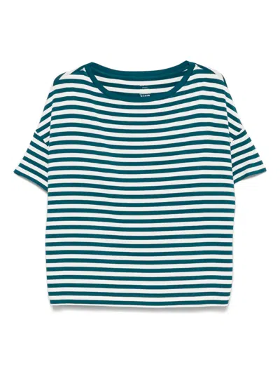 Majestic Striped T-shirt In Blue