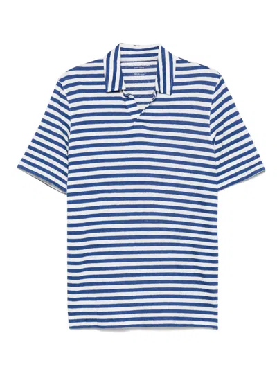 Majestic Striped T-shirt In Blue
