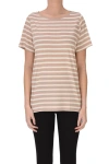 MAJESTIC STRIPED T-SHIRT