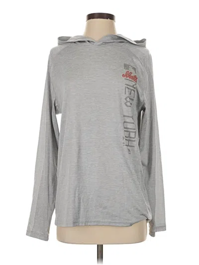 Pre-owned Majestic Sweatshirt In Gray