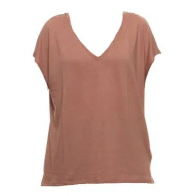 Majestic T-shirt For Woman M296-fts159 022 In Brown