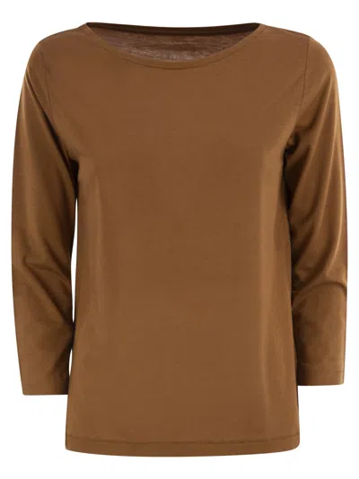MAJESTIC T-SHIRT WITH 3/4 SLEEVES