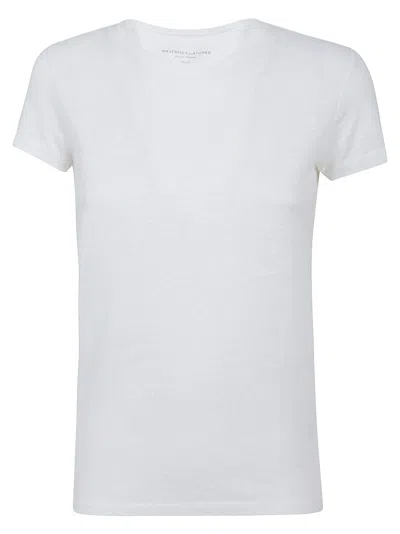 Majestic T-shirts And Polos White