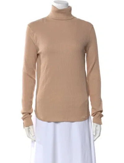 Pre-owned Majestic Turtleneck Sweater W/ Tags In Neutral