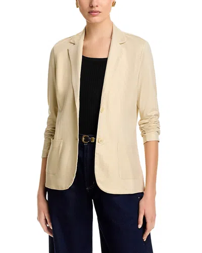 Majestic Two Button Blazer In Grege