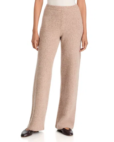 Majestic Ultra Soft Knit Wide Leg Pants In Neutral