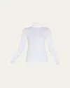 Majestic Viscose Jersey Turtleneck
