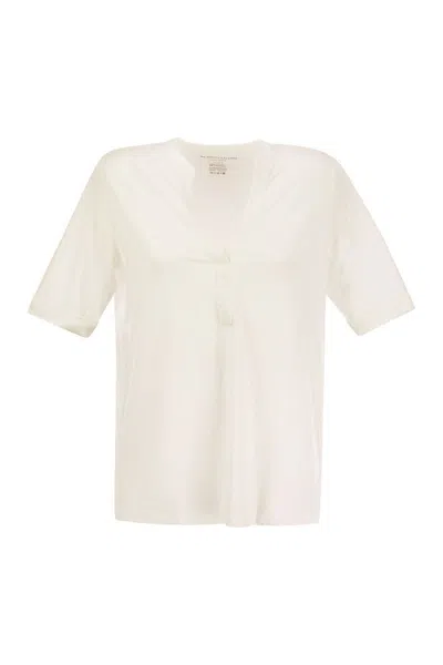 MAJESTIC MAJESTIC VISCOSE SERAPE NECKLINE TUNIC