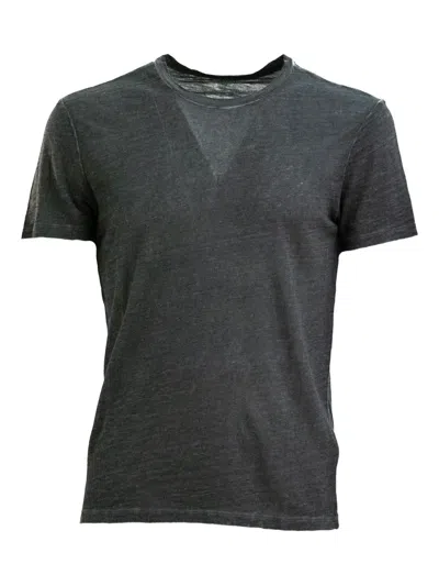Majestic Washed-effect T-shirt In Gray