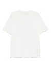Majestic Short-sleeve Crew-neck T-shirt In White