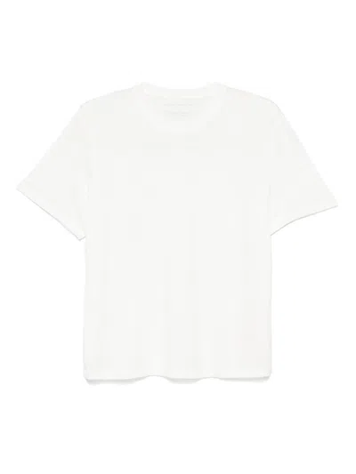 MAJESTIC WHITE CREW-NECK SHORT-SLEEVE T-SHIRT