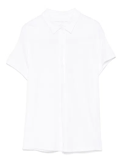 MAJESTIC WHITE STRETCH SHIRT