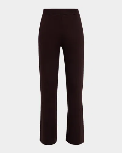 MAJESTIC WIDE-LEG FRENCH TERRY PANTS