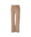 Majestic Wide-leg Joggers With Elastic Waistband And Side Pockets In Pink