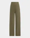 Majestic Wide-leg Stretch Linen Lounge Pants