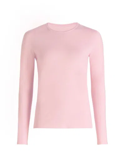 Majestic Women's Cashmere Crewneck Sweater In Pink