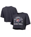 Majestic Women's Navy Oklahoma City Thunder Boxy Crop Top