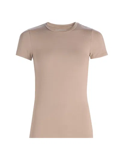 Majestic Women's Soft Touch Crewneck T-shirt In Neutral