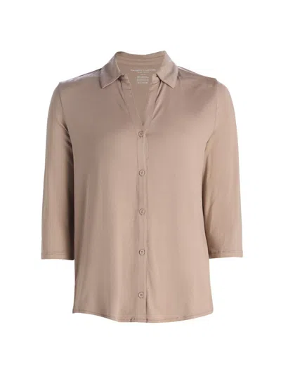 Majestic Women's Soft Touch Shirt In Neutral