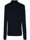 Majestic Wool And Silk Blend High-neck Sweater