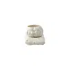 Maji Atelier Neutrals / Gold Sleeping Beauty Cup & Pillow Porcelain Set In White
