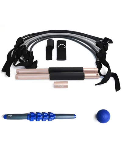 Maji Rose Gold Exercise Bar Recovery Bundle In Multi