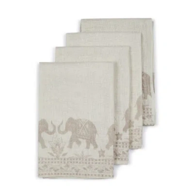 Majka Garden Elephant Napkins In Neutral