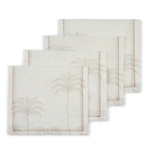 Majka La Fortuna Palms Cocktail Napkins - Thumbnail 3