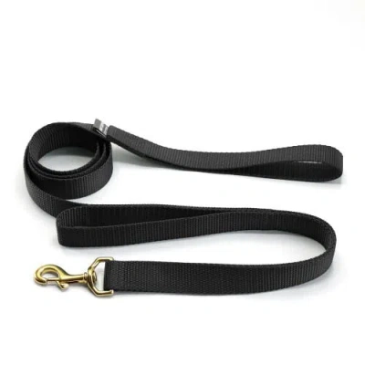 Major Darling Double Handle Dog Leash In Black