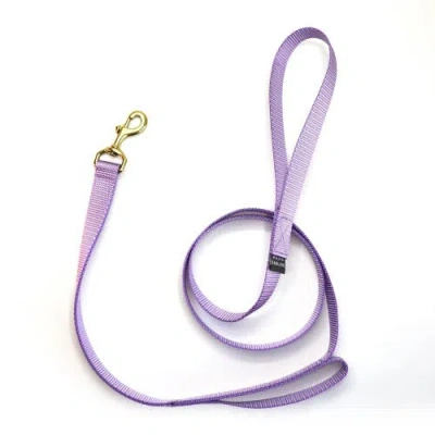 Major Darling Double Handle Dog Leash In Lilac