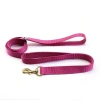 Major Darling Double Handle Dog Leash In Rose