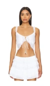 Majorelle Ashlen Top In White
