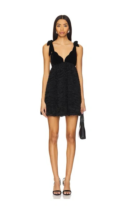 Majorelle Astrid Mini Dress In Black