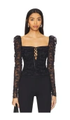 Majorelle Ava Top In Black