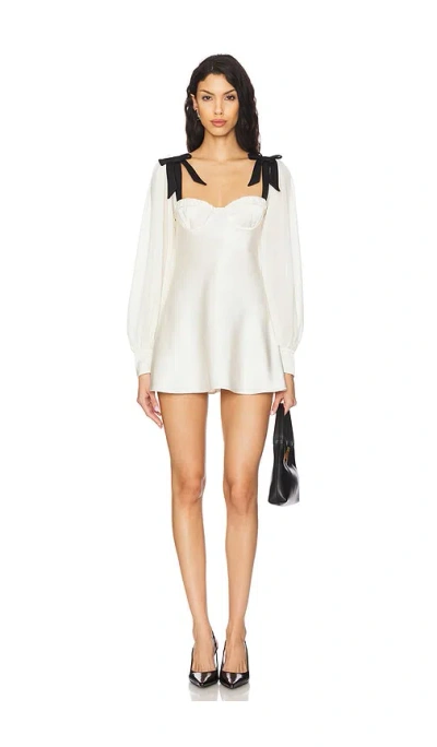 Majorelle Baylee Mini Dress In Ivory