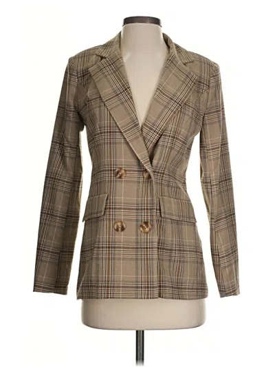 Pre-owned Majorelle Blazer Jacket In Brown