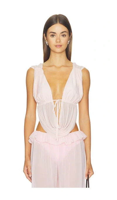 Majorelle Brynn Top In Pink