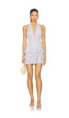 Majorelle Cali Mini Dress In Baby Blue