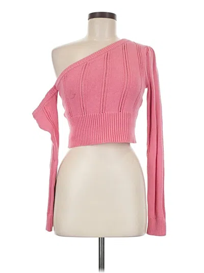 Pre-owned Majorelle Cardigan Sweater In Pink
