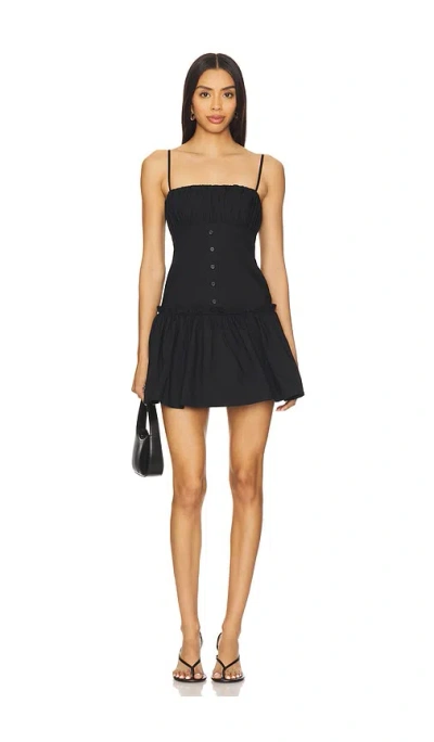 Majorelle Carly Mini Dress In Black