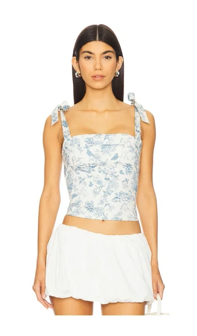 Majorelle Carmella Top In Ivory