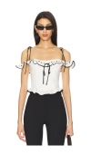 Majorelle Carol Top In White