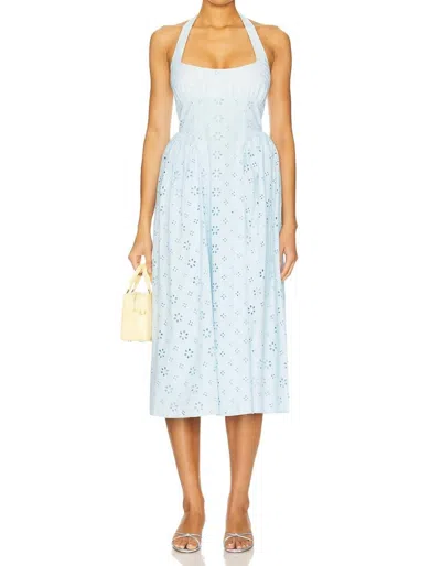 Majorelle Cassia Midi Dress In Baby Blue
