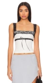 Majorelle Cassie Top In White
