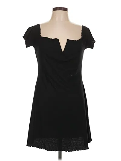 Pre-owned Majorelle Casual Dress In Black