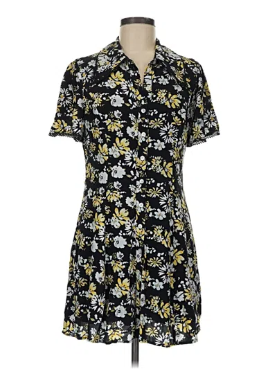 Pre-owned Majorelle Casual Dress In Black