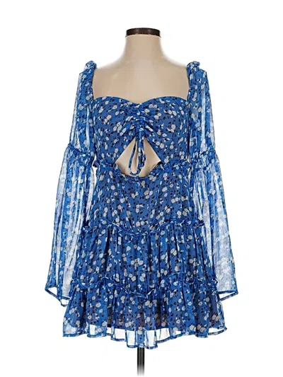 Pre-owned Majorelle Casual Dress In Blue